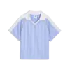 Puma T7 Relaxed Football Jersey Mavi Kadın T-Shirt