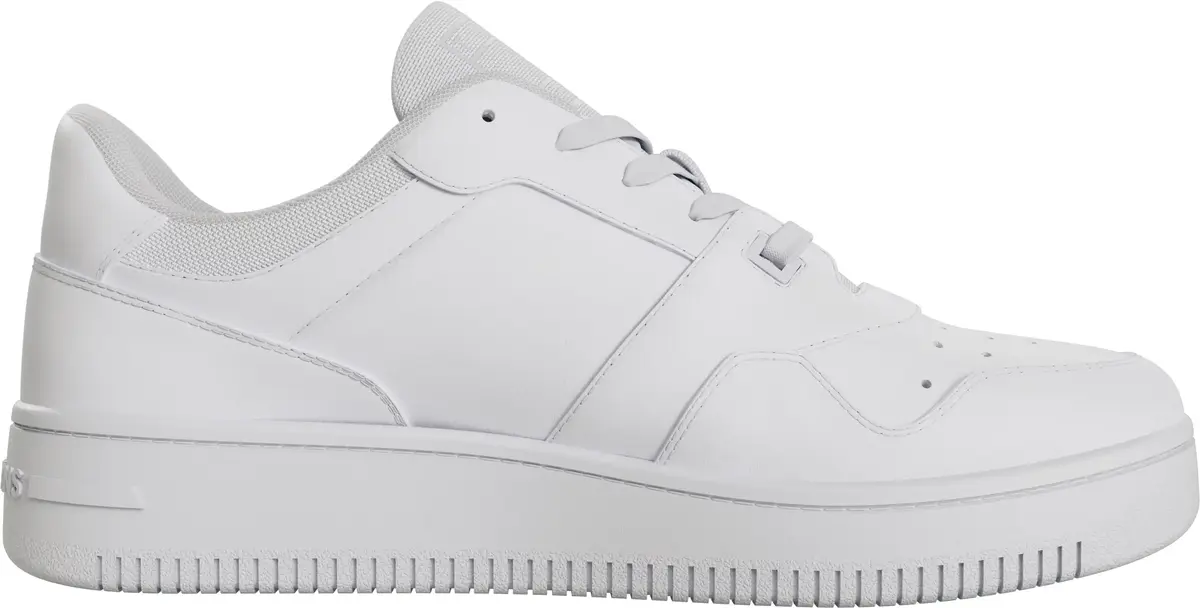 Tommy Hilfiger TJW RETRO BASKET ESS, YBS Beyaz Kadın Spor Ayakkabı & Sneaker