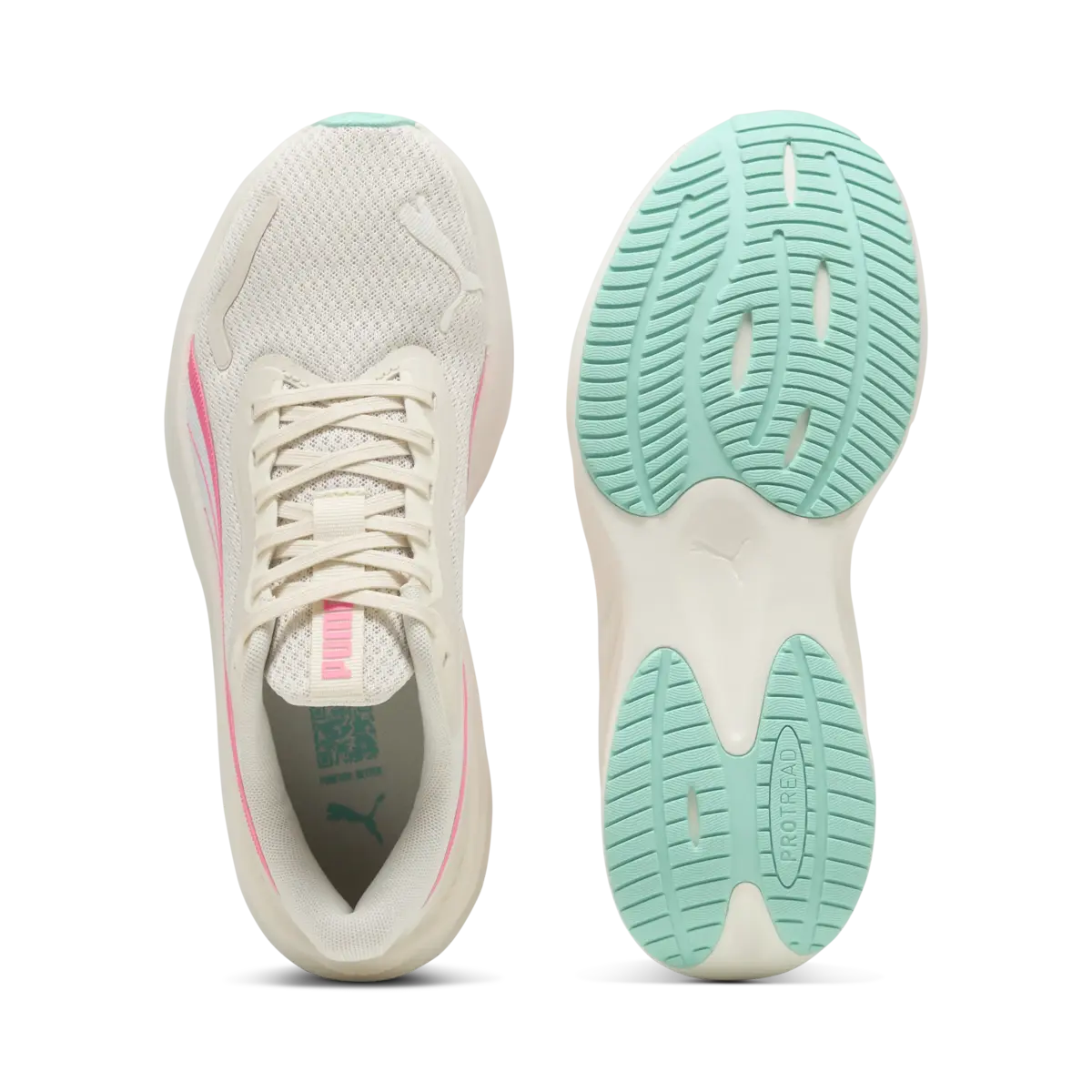 Puma Pounce Lite Bej Unisex Yürüyüş ve Koşu Ayakkabısı