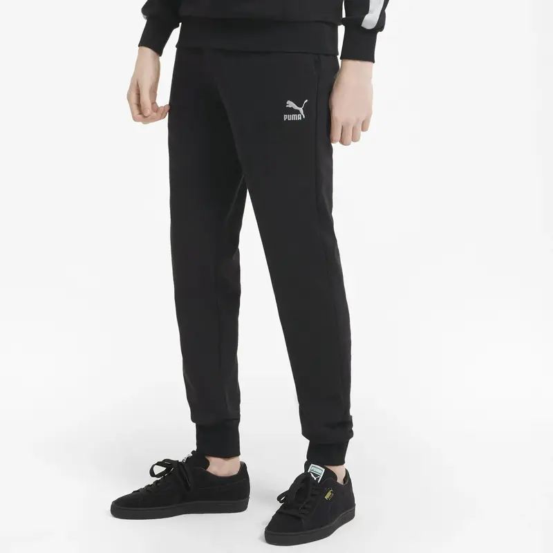 Puma Classics Sweatpants Cuff TR Siyah Erkek Eşofman Altı Puma Classics Sweatpants Cuff TR Siyah Erkek Eşofman Altı