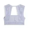 PUMA MOVE LACE BRA Mavi Kadın Spor Sütyeni