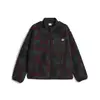 Puma Downtown AOP Sherpa Jacket Siyah Erkek Ceket