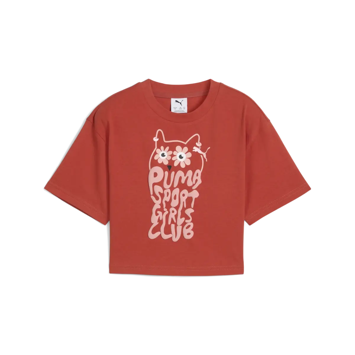 Puma Graphics Short Length Tee II Kırmızı Kadın T-Shirt & Polo