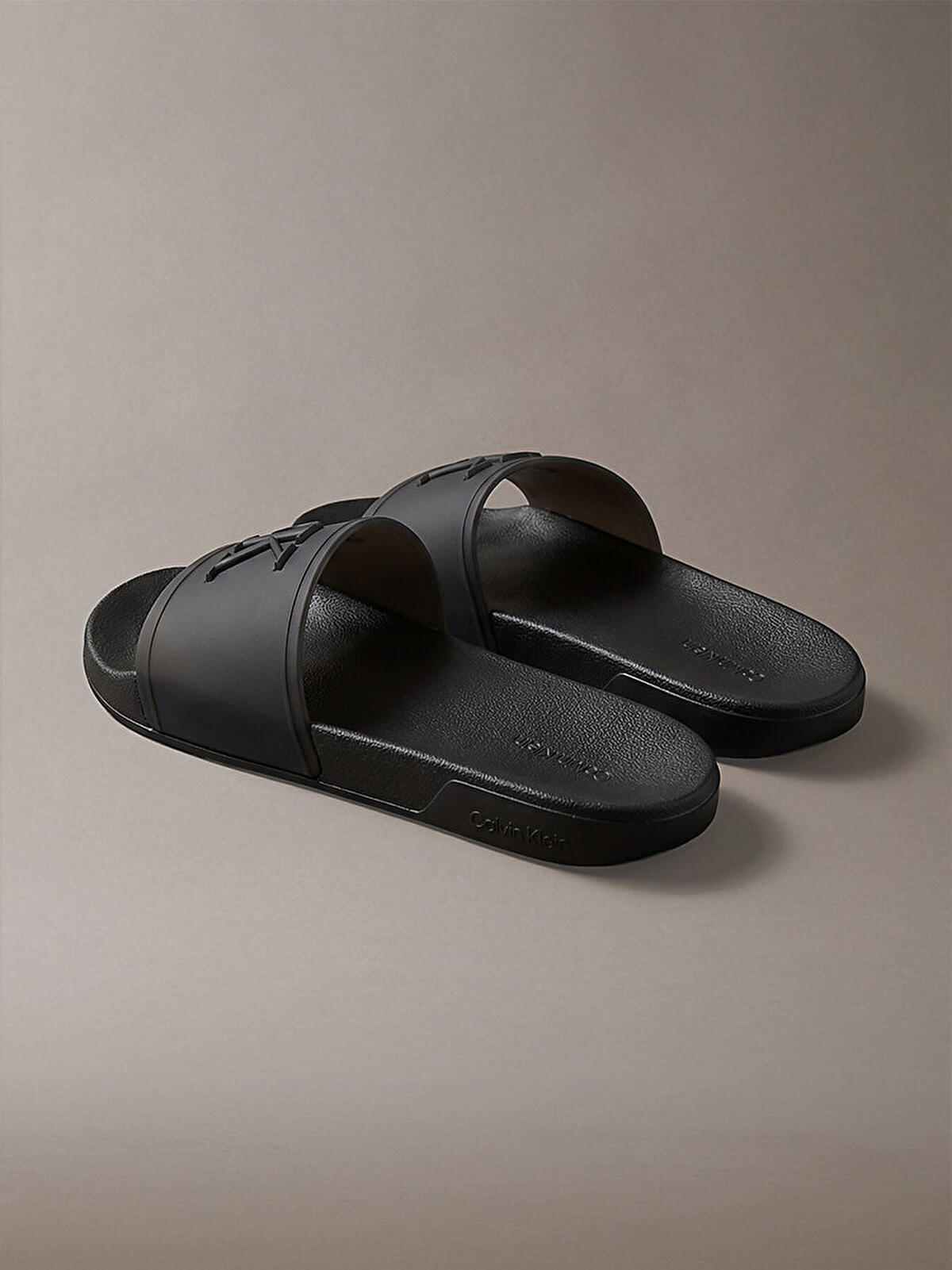 Calvin Klein ESS SLIDE TPU, 0GJ, 36 Kadın Siyah Terlik