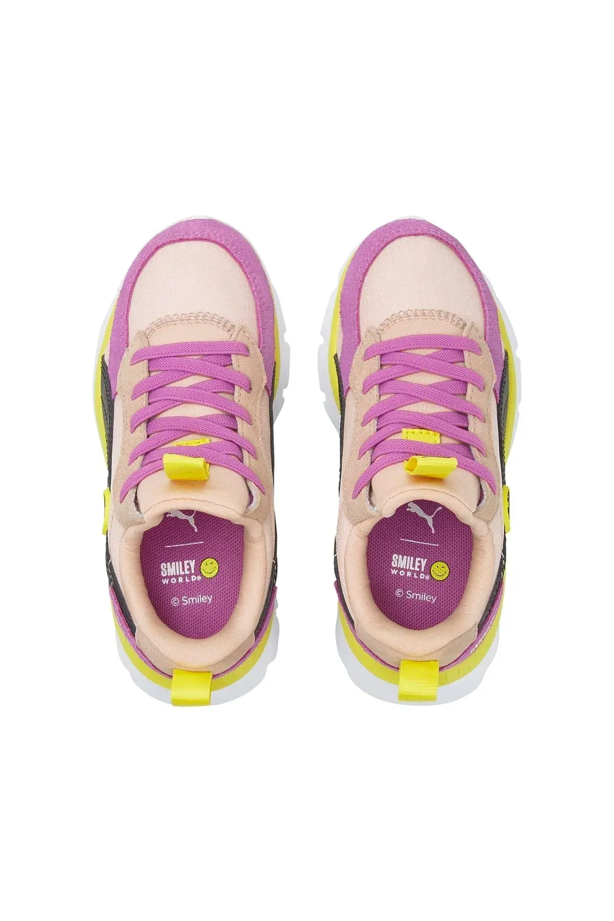 Puma Wr Flex Slip On Smıleyworld Ps Rose Quartz Çocuk Çocuk Günlük Spor Ayakkabı