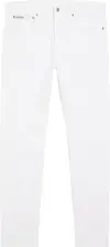 Calvin Klein SLIM TAPER, 1AA Beyaz Erkek Jean Pantolon