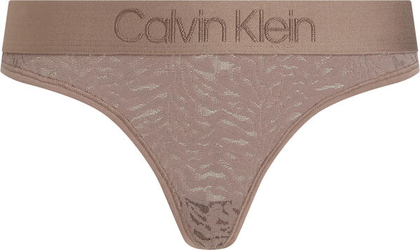 Calvin Klein THONG Kadın Bej Tanga