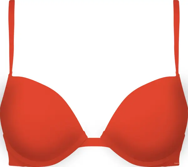 Calvin Klein PUSH UP PLUNGE Kadın Kırmızı Sütyen