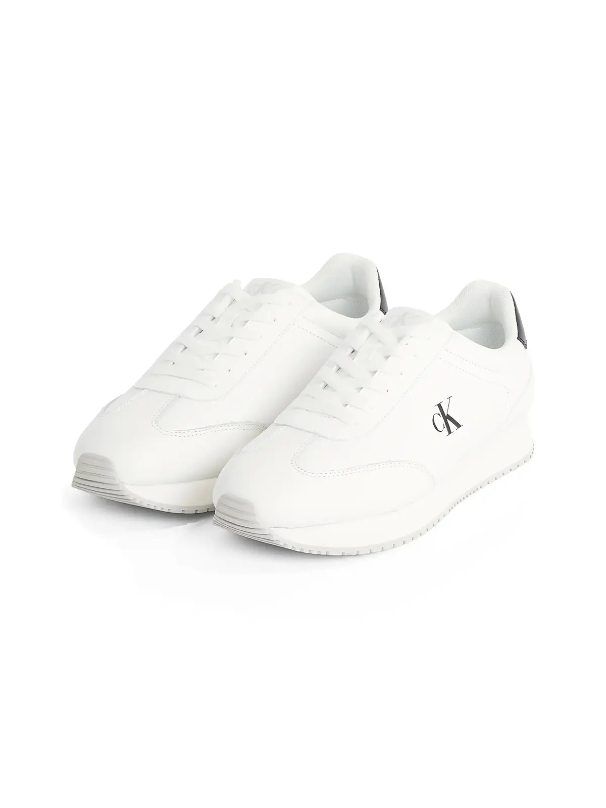 Calvin Klein RUNNER LACEUP TC Beyaz Erkek Spor Ayakkabı & Sneaker