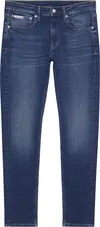 Calvin Klein SLIM TAPER Erkek Lacivert Kot Pantolon