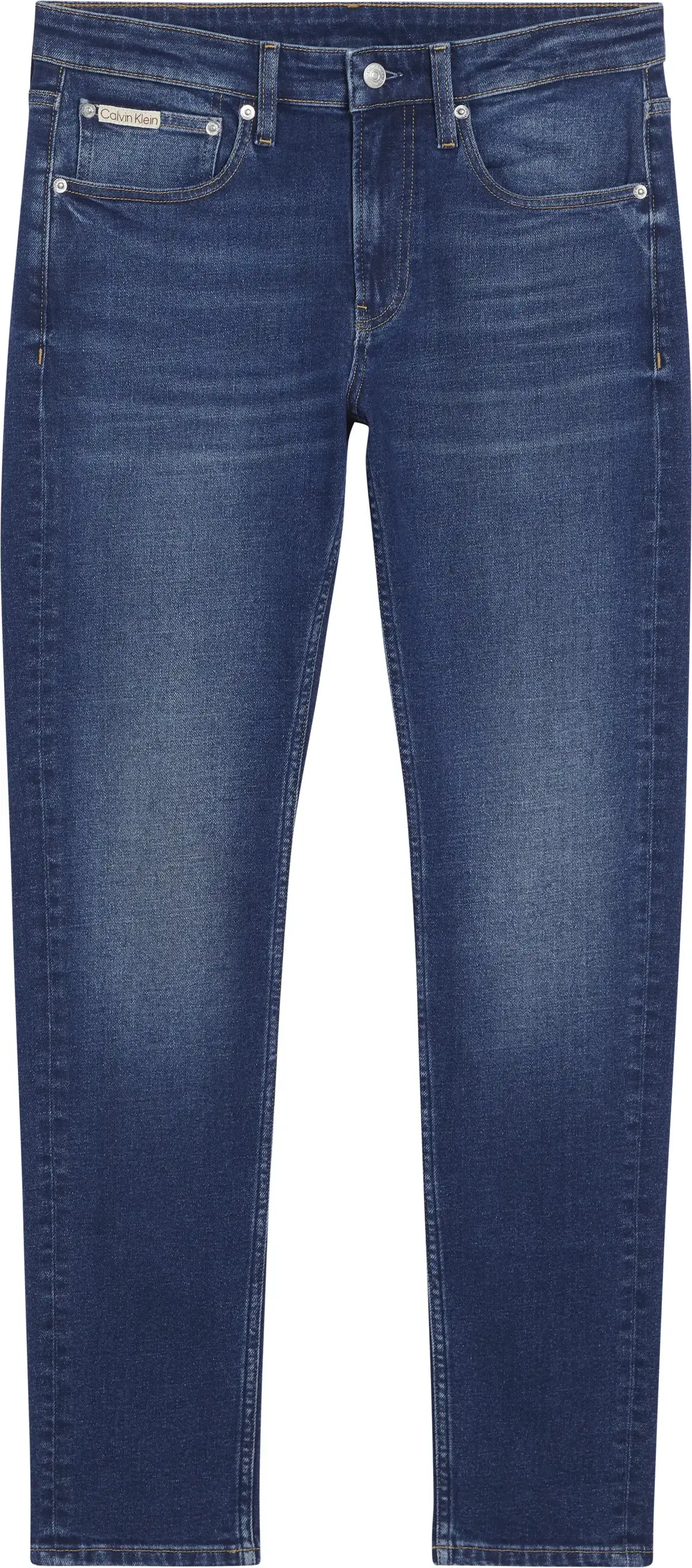 Calvin Klein SLIM TAPER Erkek Lacivert Kot Pantolon