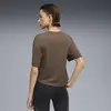 Puma W CLOUDSPUN RELAXED TEE Kahverengi Kadın T-Shirt
