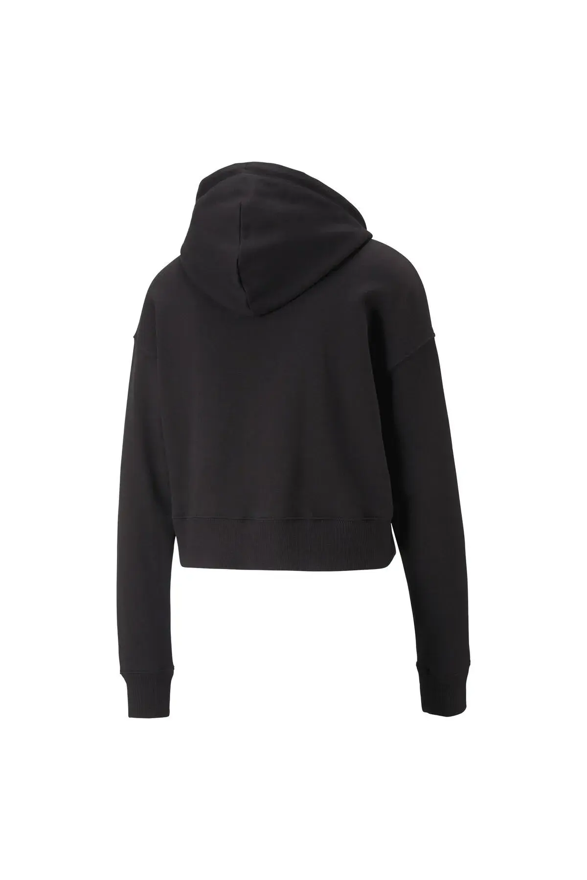 Puma CLASSICS Cropped Hoodie Siyah Kadın Hoodie