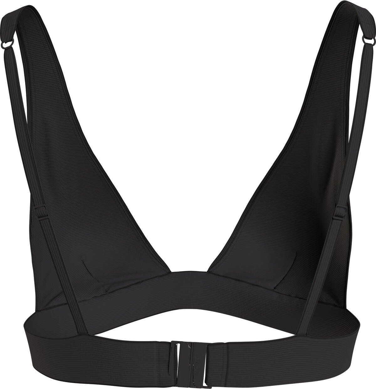 Calvin Klein TRIANGLE-RP Kadın Siyah Bikini Üstü