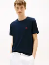 Tommy Hilfiger MONOGRAM IMD TEE, DW5 Siyah Erkek T-Shirt & Polo