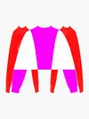 Calvin Klein GRADIENT MONOGRAM SW Kadın Beyaz Sweatshirt