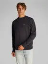 Calvin Klein LABEL C Siyah Erkek Sweatshirt