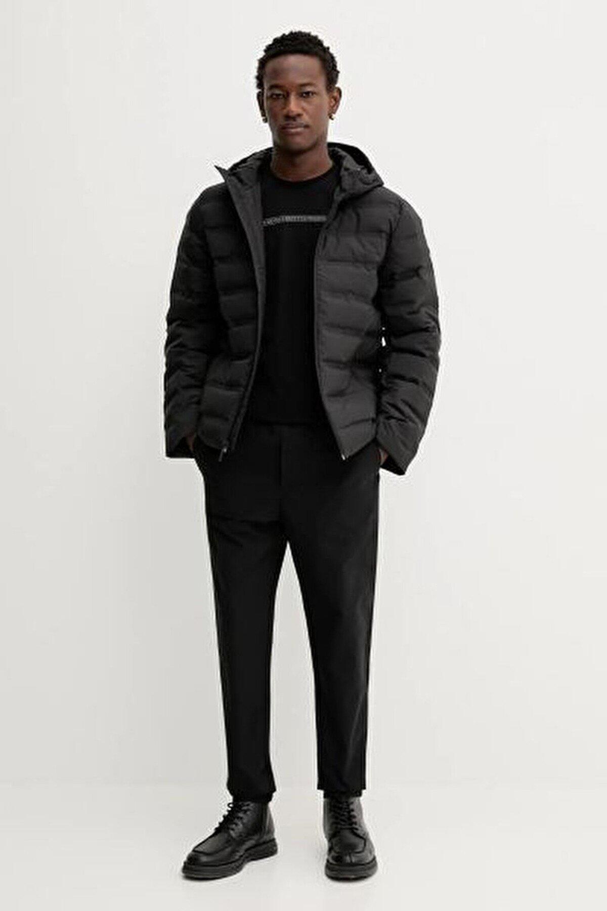 Calvin Klein SLIM TECH PULL-ON PA, XL7 Siyah Erkek Pantolon