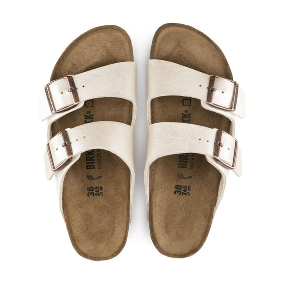 Birkenstock Arizona Bf Graceful Beyaz Kadın Terlik
