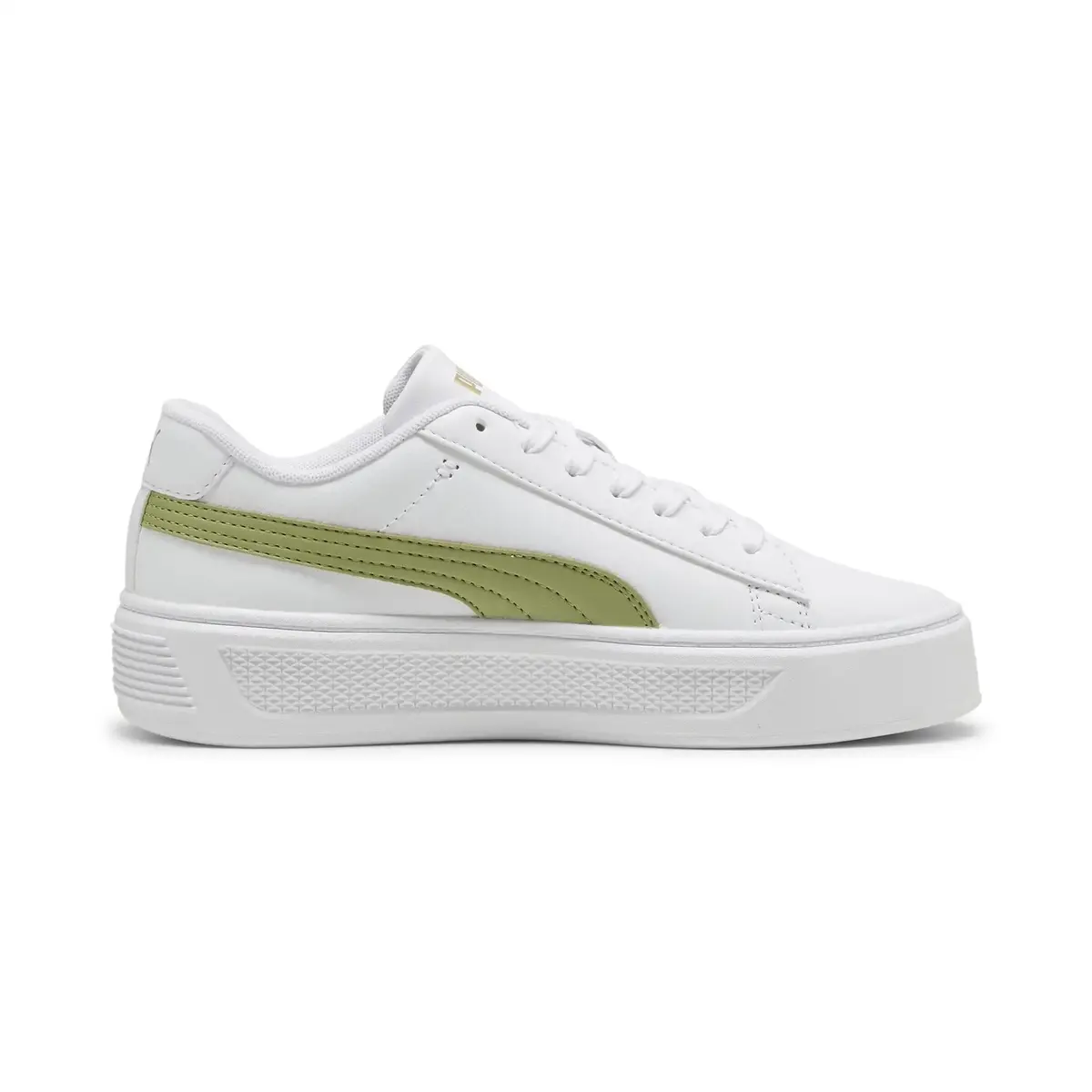 Puma Smash Platform v3 Beyaz Kadın Günlük Spor Ayakkabı