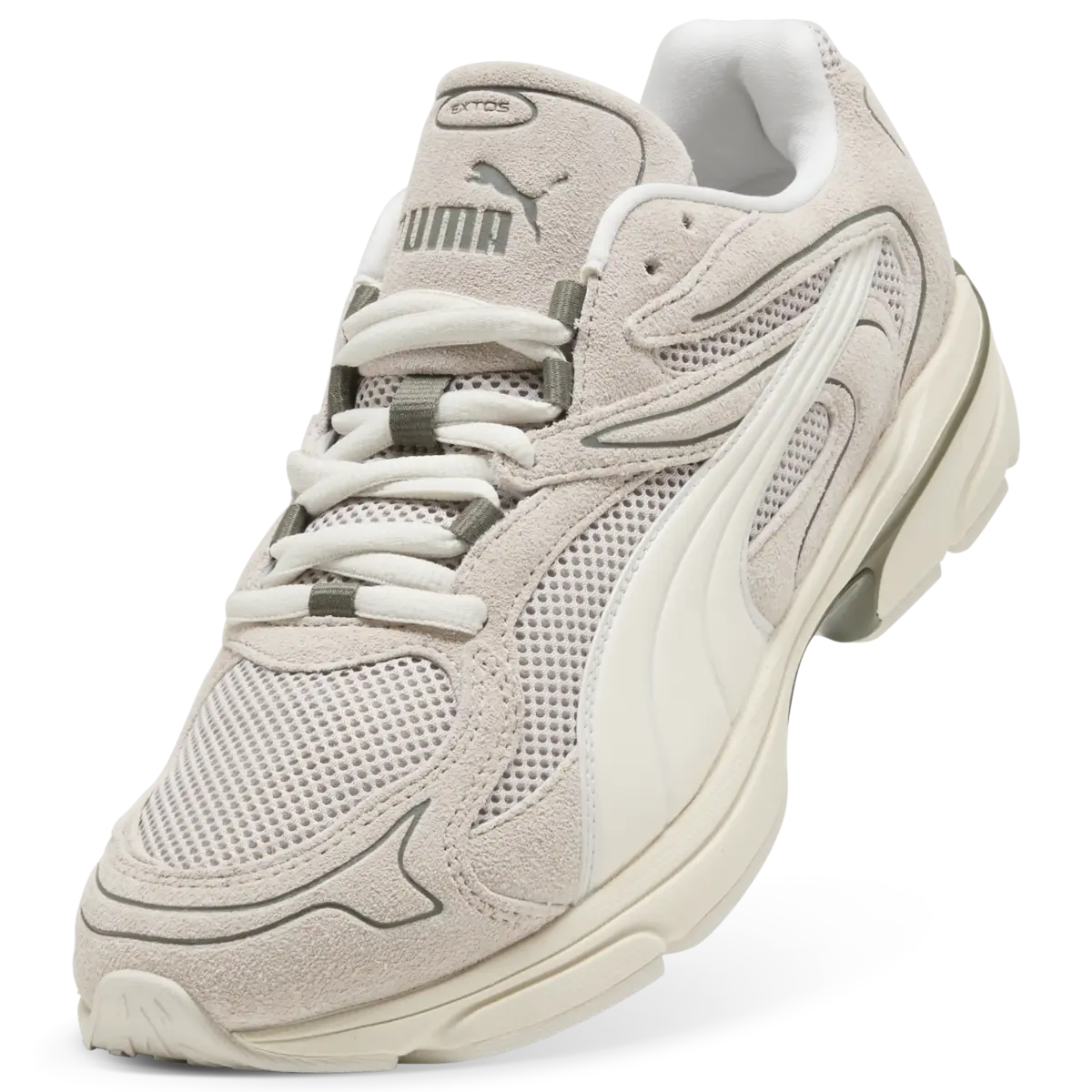 Puma Extos SD Krem Unisex Spor Ayakkabı