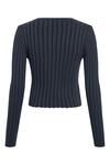 Calvin Klein PLATED SWEATER CARDI, PPK Siyah Kadın Hırka