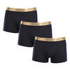 Tommy Hilfiger 3P TRUNK METALLIC WB, 0TU Siyah 3'lü Erkek Boxer