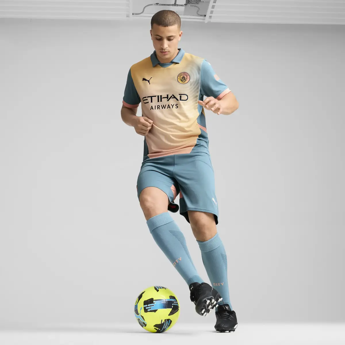 Puma MCFC Fourth Jersey Replica Erkek Forma