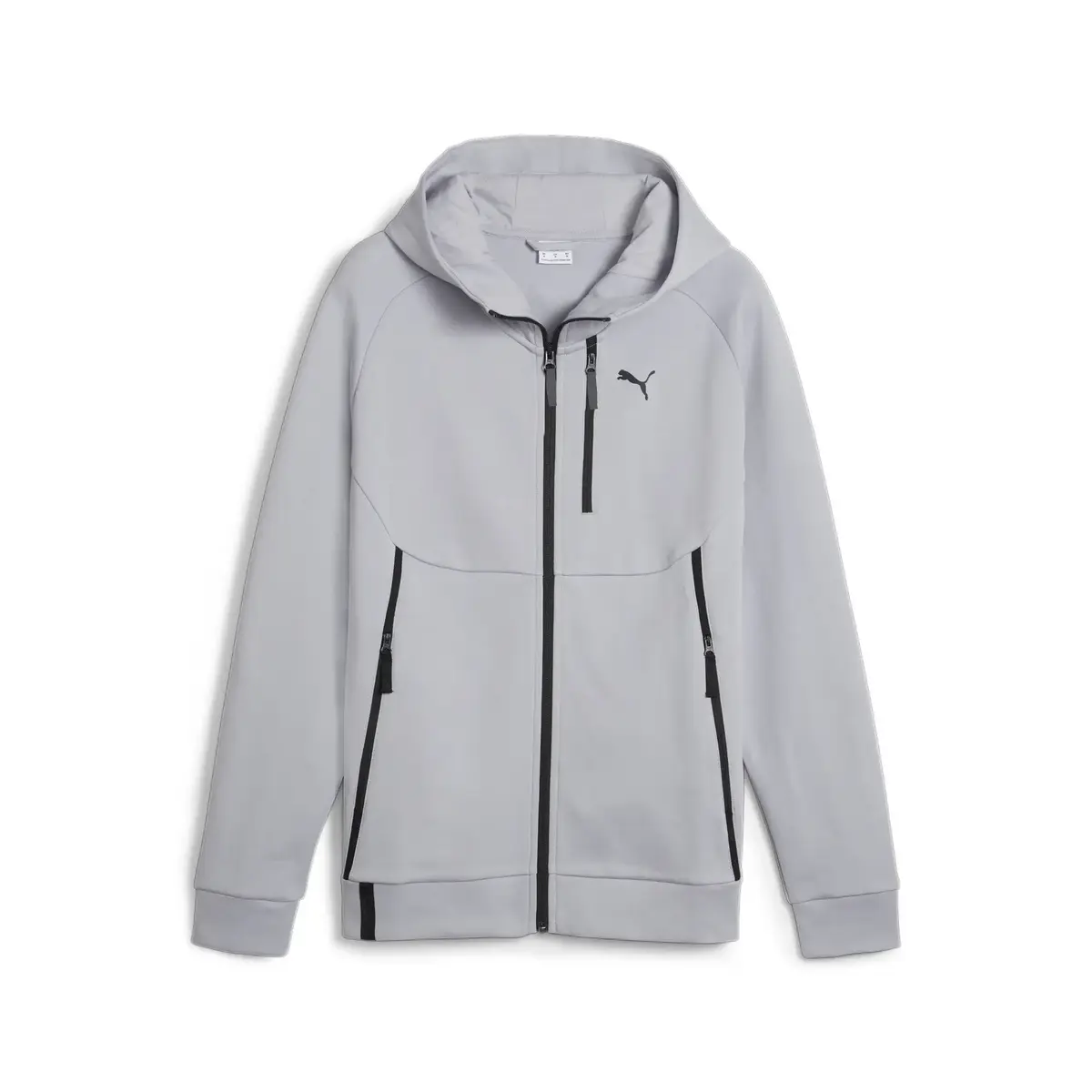 PUMATECH FZ Hoodie DK Gri Erkek Sweatshirt