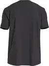 Calvin Klein OFF PLACEMENT LOGO T Erkek Siyah T-Shirt