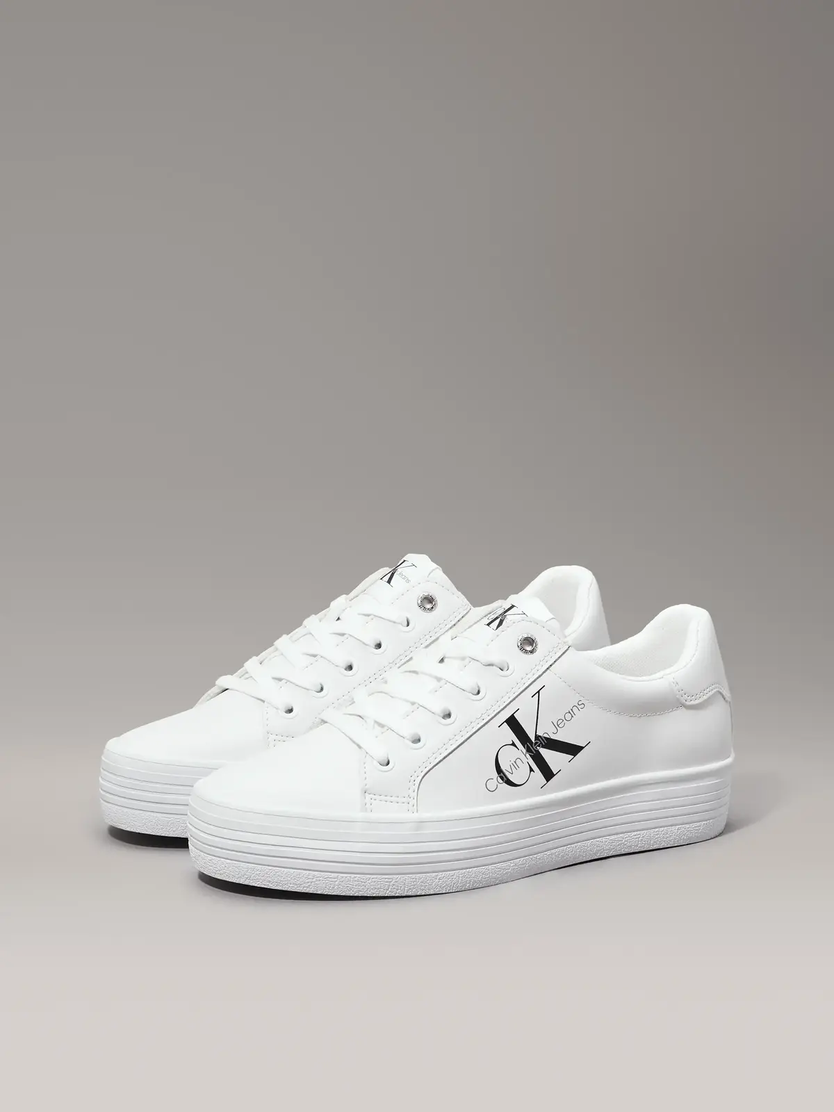 Calvin Klein Beyaz Kadın Spor Ayakkabı & Sneaker