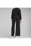 Puma HER High Waist Straight Pants Siyah Kadın Eşofman Altı