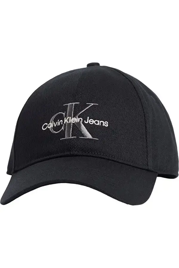 Calvin Klein MONO LOGO EMBRO CAP Siyah Erkek Şapka