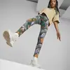 Puma T7 Vacay Queen Aop Siyah Çocuk Tayt
