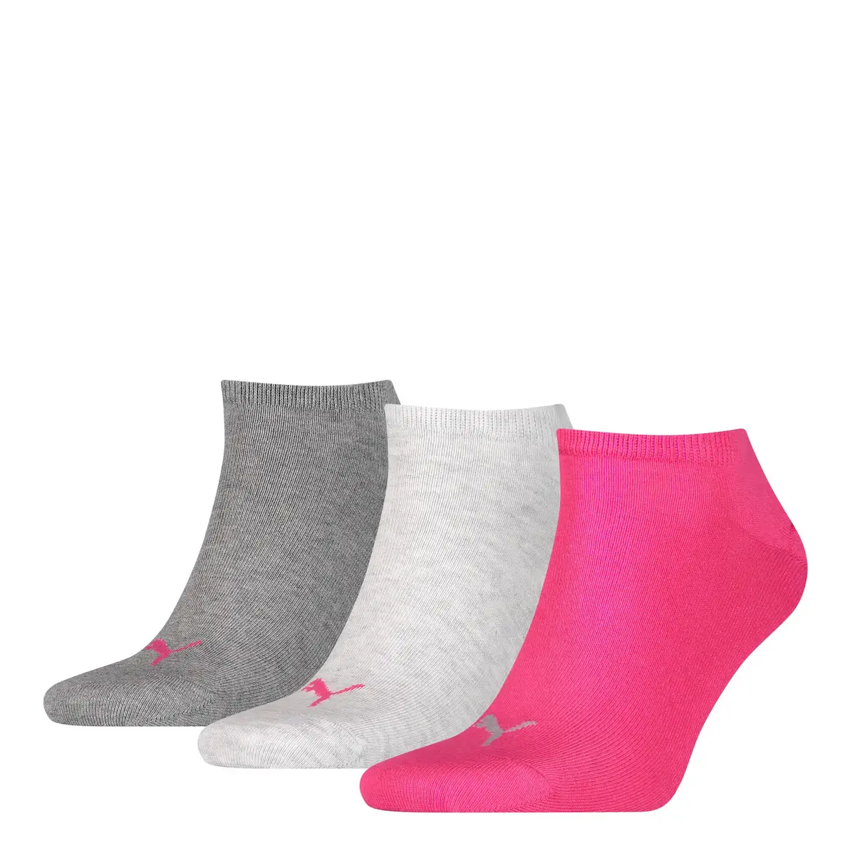 PUMA UNISEX SNEAKER PLAIN 3lü Kadın Pembe Çorap