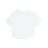 Puma DARE TO Cropped Slim Tee Beyaz Kadın T-Shirt