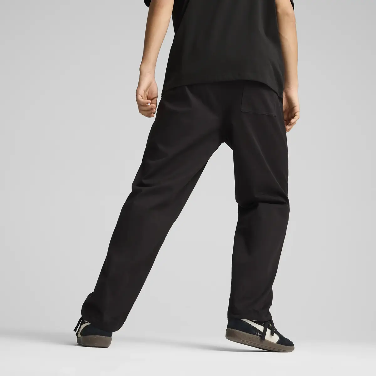 Puma DOWNTOWN Parachute Pants Siyah Erkek Eşofman Altı
