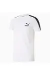 Puma Iconic T7 Tee Beyaz Erkek T-Shirt