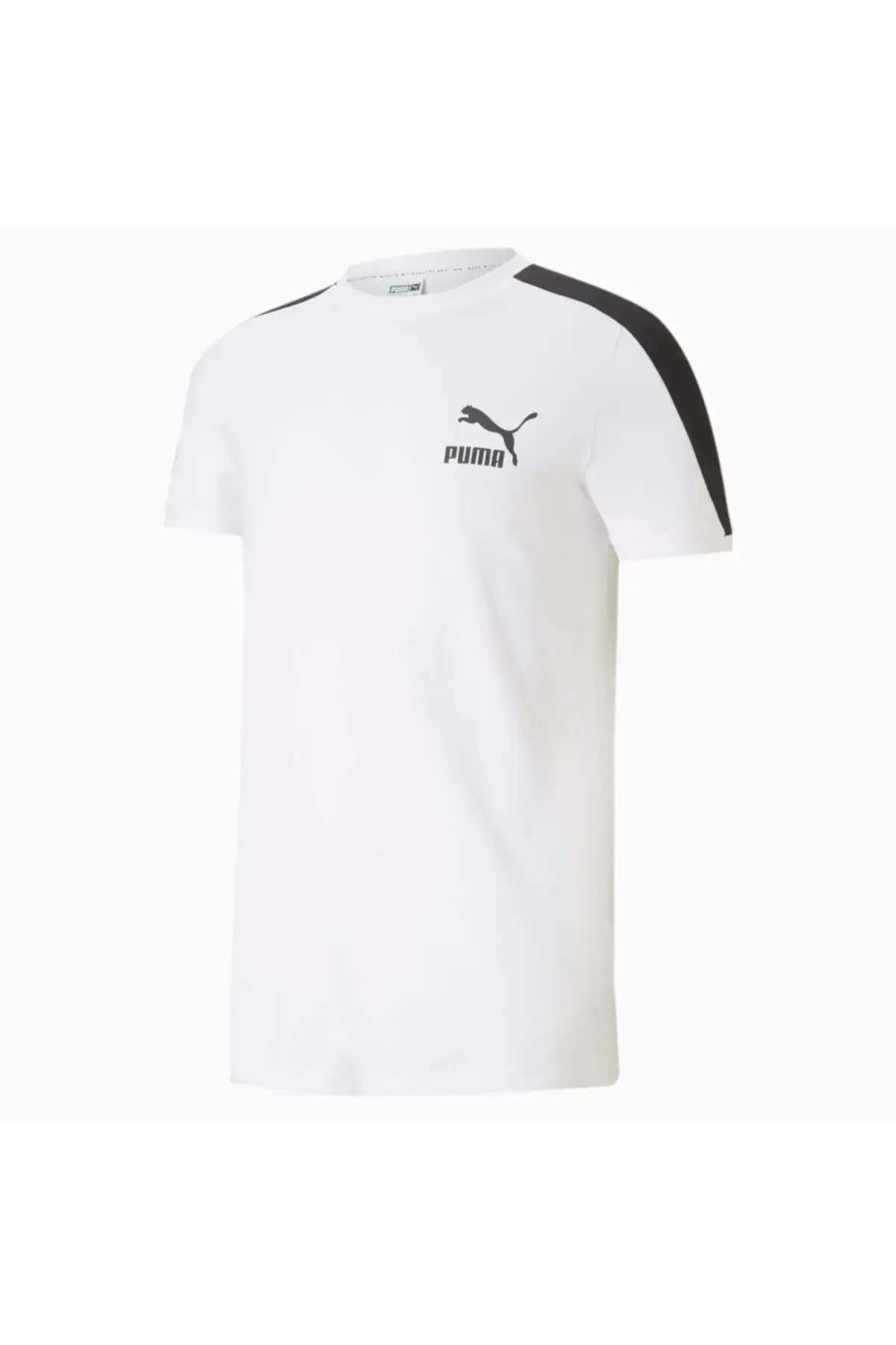 Puma Iconic T7 Tee Beyaz Erkek T-Shirt