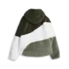 Puma Big Cat Hooded Sherpa Jacket Yeşil Kadın Sweatshirt