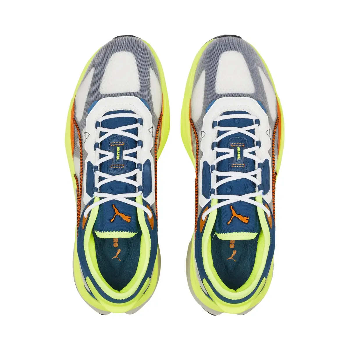 Puma Extent Nitro Adv Beyaz-Çok Renkli Erkek Günlük Spor Ayakkabı