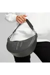 Puma Sense Mini Hobo Suni Deri Siyah Kadın Omuz Çantası