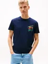 Tommy Hilfiger TJM REG TWISTED SIGN, C1G Lacivert Erkek T-Shirt & Polo