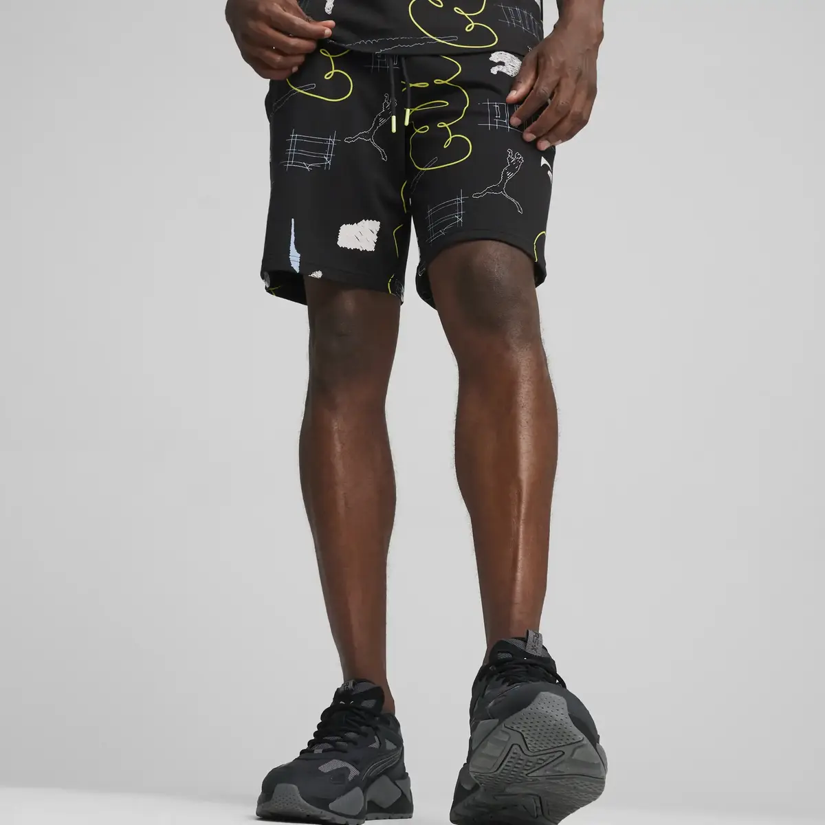 Puma BRAND LOVE Shorts Siyah Erkek Şort