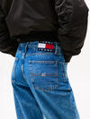 Tommy Hilfiger MOM JEAN UHR TPR NOS Kadın Mavi Kot Pantolon