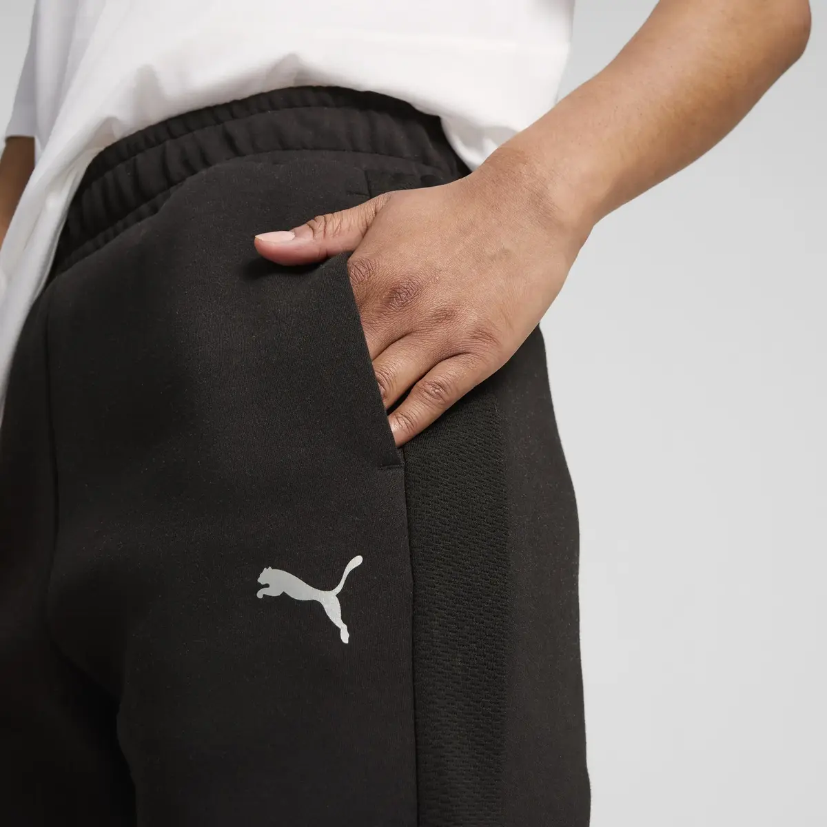 Puma EVOSTRIPE Pants op Siyah Kadın Eşofman Altı