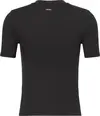 Calvin Klein A- Modal Rib Tee Essential Kadın Kahverengi T-Shirt