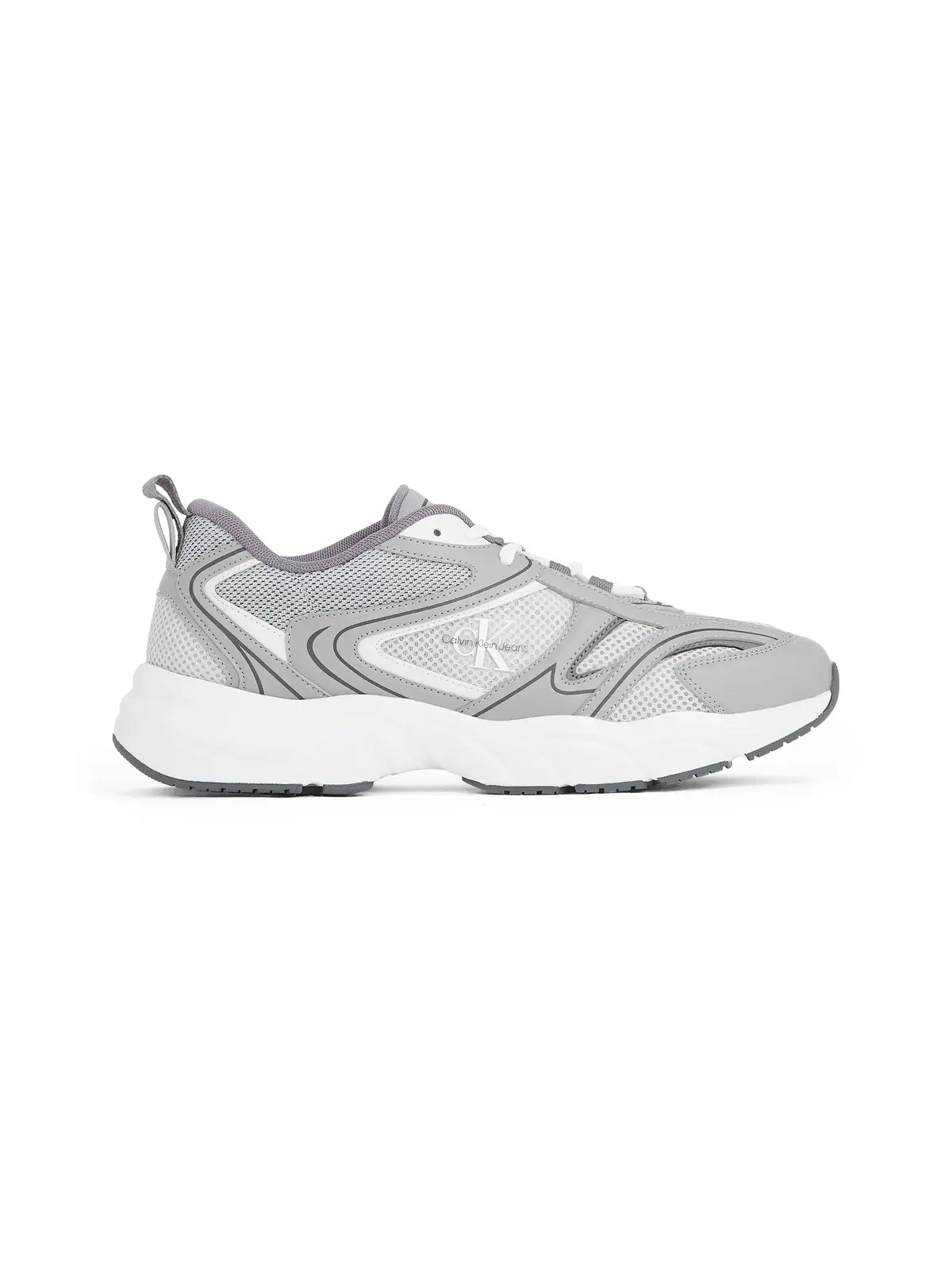 Calvin Klein RETRO TENNIS MESH ML Gri Erkek Günlük Spor Ayakkabı
