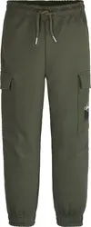 Calvin Klein GRADIENT LOGO CARGO Erkek Haki Eşofman Altı