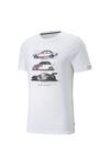 Puma Bmw Mms Graphıc M Tee Beyaz Erkek T-Shirt
